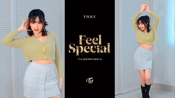 【Axi】Even at home, I'll still goof around～｜Feel Special｜Vertical Screen｜Wearing my little furry skir