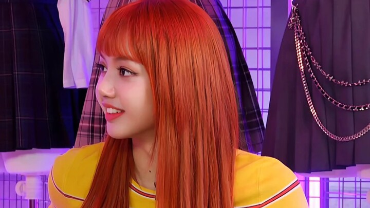 Dare you play a big tag on your list and say "I love you" to her? "Lisa" "BLACKPINK" song "Mirror Ab
