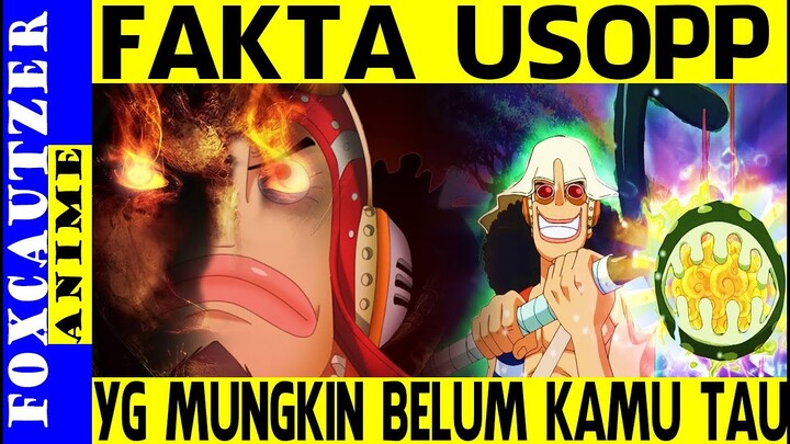 Fakta Usopp yang Mungkin Belum Kamu Sadari ( One Piece )