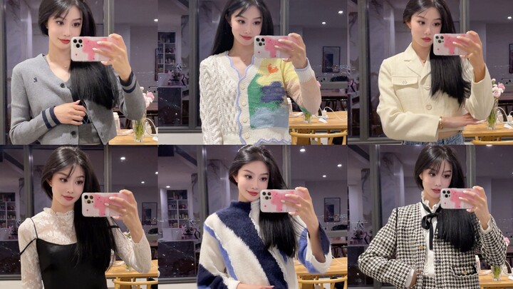 Early Autumn New Clothes 🥀 Sweater Coats & Knit Tops — I’m Such a Shopping Pro!