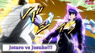 Jojo's Bizarre Adventure Part 4 - Jotaro Lawan Josuke!!!!