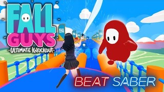 Fall Guys but it's BEAT SABER