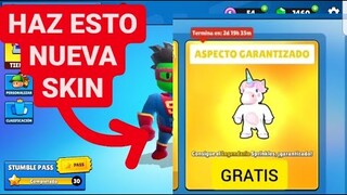 HAZ ESTO!🔥CONSIGUE LA NUEVA SKIN GARANTIZADA DEL unicornio en stumble guys