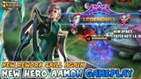 Aamon Mobile Legends , New Hero Aamon Rework Skill Gameplay - Mobile Legends Bang Bang