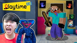 NOOB MINECRAFT Được Mở Khóa Trong POPPY PLAYTIME Rồi Vinh Phải Làm Thế Nào Đây?? Gặp Chuyện Gì Vậy