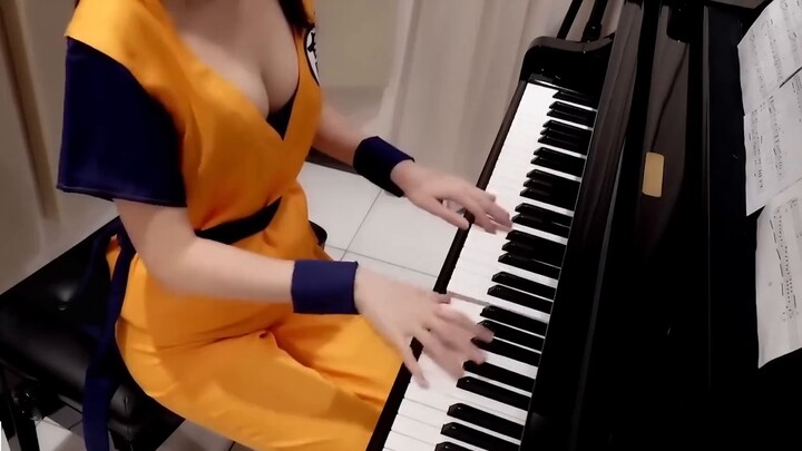 [Datang dan belajar piano dari adikku] Dragon Ball GT OP Perlahan-lahan aku tertarik padamu DAN DAN 