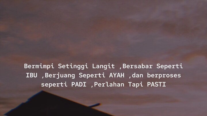 bermimpilah setinggi langit