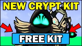 *NEW* FREE CRYPT KIT.. (Roblox Bedwars)