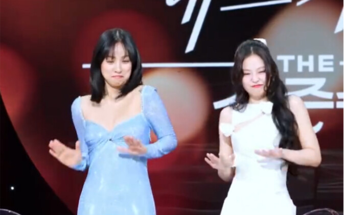 JENNIE dan Lee Hyo-ri menari tantangan wop!!
