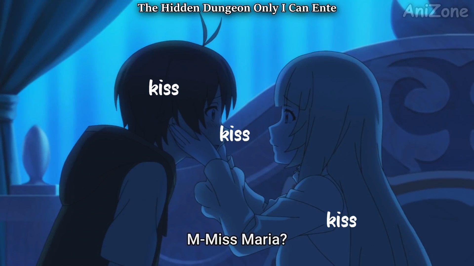 Anime Kiss Passionate Golden Time Couple GIF  GIFDBcom