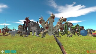 Two Handed Shotgun versus All Units. Animal Revolt Battle Simulator