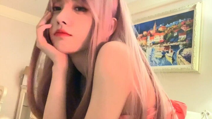 【Ju Jingyi】A vain video of a pink-haired fan (210715)