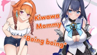【Hololive Vietsub】Kiara mommy và màn đọ *boing boing* với Kronii :3