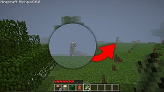 Aku Ketemu Glitch Di Minecraft Alpha 0.0.0