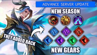 NEW SEASON ITEMS AND MYTHIC BATTLEFIELD | MOBILE LEGENDS