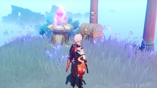 Electric Conductor Puzzle Solved Near Mt. Yougou Narukami Inazuma