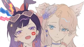 【a-soul/乃贝】乃琳串场捣乱，贝拉耻辱开播