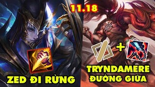 TOP 8 lối build dị cực HOT của Thách Đấu Hàn trong LMHT 11.18: Zed Đi Rừng, Tryndamere Đường Giữa