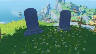 They were buried where they could see the entire Liyue Harbor