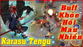 🌸OnmyojiArena: Karasu Tengu - Buff 2 Chiêu Đi Rừng Cực Hợp, Vừa Trâu Lại Hồi Máu Nhiều