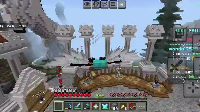 review monumen house Minecraft