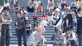 [Đội nam Thành Đô đăng ký tham gia] Vũ đạo cover BOUNCY-ATEEZ (Kpop trên sân khấu công cộng tại Thàn