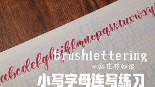 brushlettering‖ video hướng dẫn luyện viết chữ thường✪