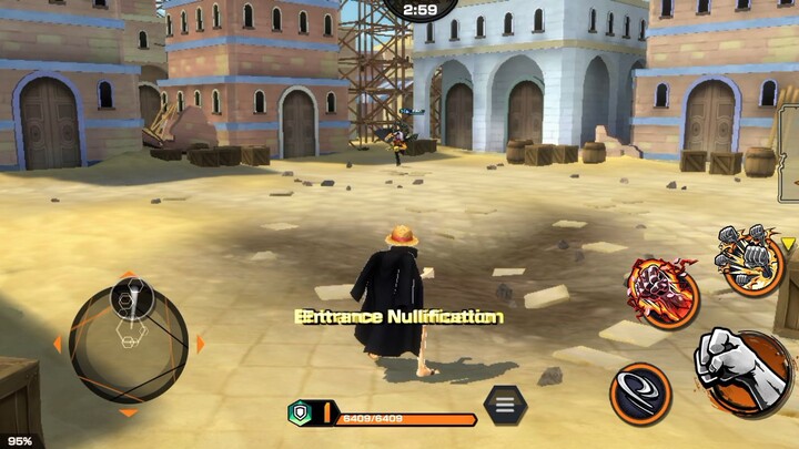 OPBR Boss Battle : Luffy vs Crocodile