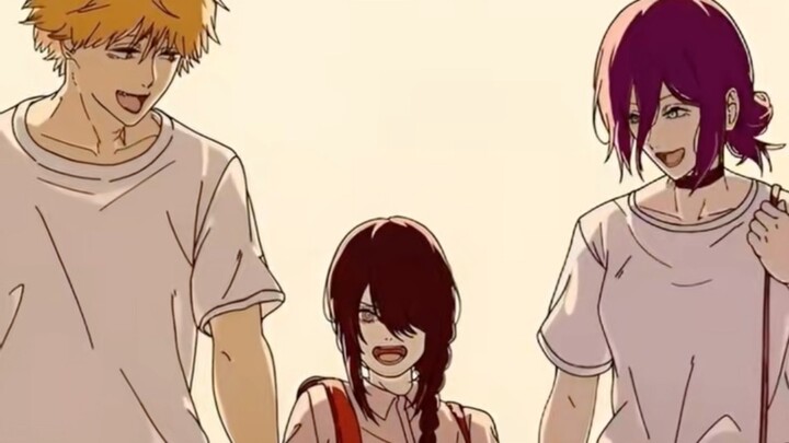 HAPPY ENDING CHAINSAWMAN DENJI NIKAH SAMA REZE