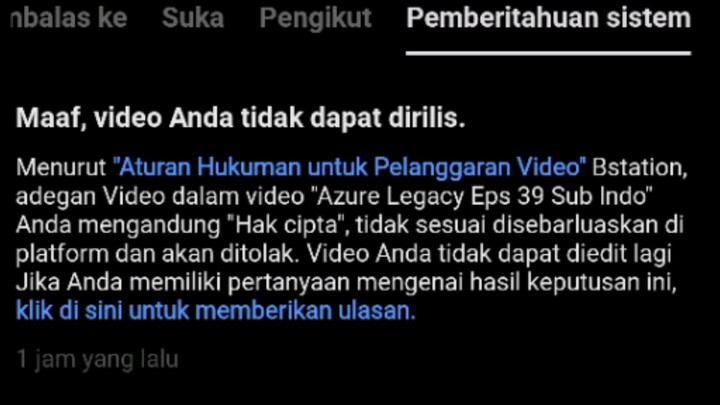 Azure Legacy Eps 32 sampe Eps 39 diTAKEDOWN !! DESKRIPSI !!