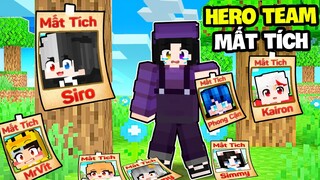 Ruby Bất Ngờ Khi Các Thành Viên HERO TEAM Đều Đã Bị Mất Tích Trong Minecraft ?