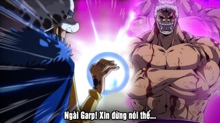 Garp tiết lộ danh tính của Trafalgar D. Water Law trong cuộc chiến cuối cùng - One Piece