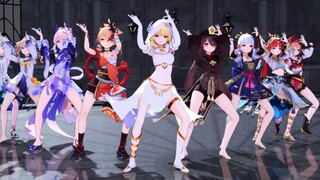 提瓦特少女组flower舞蹈