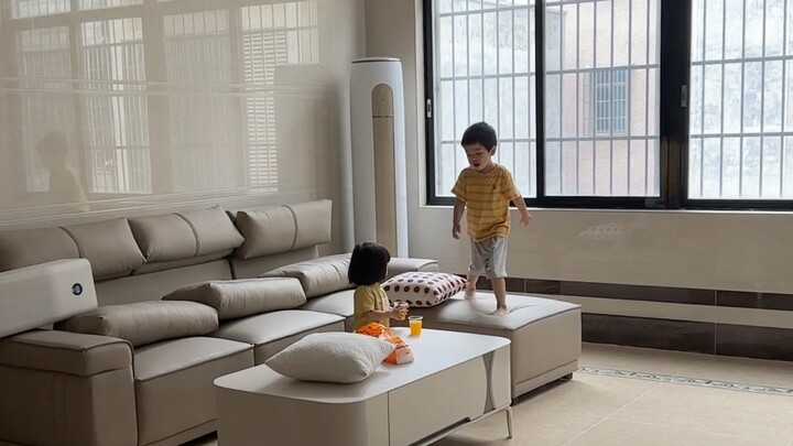 The First Day Living in the New House