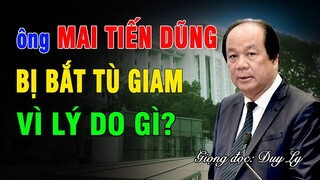 Ông Mai Tiến Dũng, cựu Bộ trưởng, Chủ nhiệm Văn phòng Chính phủ bị bắt giam vì tội gì?