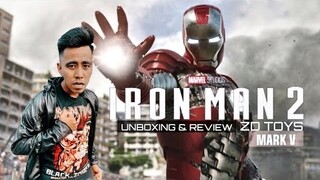 ZD Toys Iron Man Mark V [UnBoxing] 🇲🇾 #marvel #ironman #actionfigures #figure #review #trending