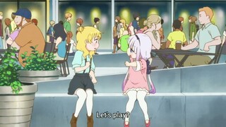 Kanna chan make new friend in new place moment | ( kobayashi san chi no maid dragon S )