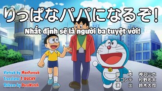 Doraemon New Series - Tập 874(2): Nhất định mình sẽ là người ba tuyệt vời