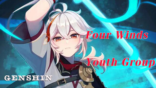 [Genshin] Aether - Venti - Kaedehara Kazuha - Xiao - video mix