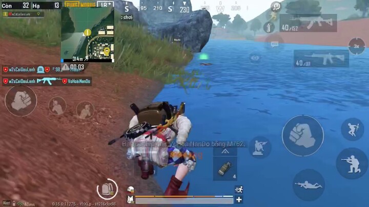 PUBG MOBILE | Solo vs Squad | 18 kills | 2 fingers + gyro