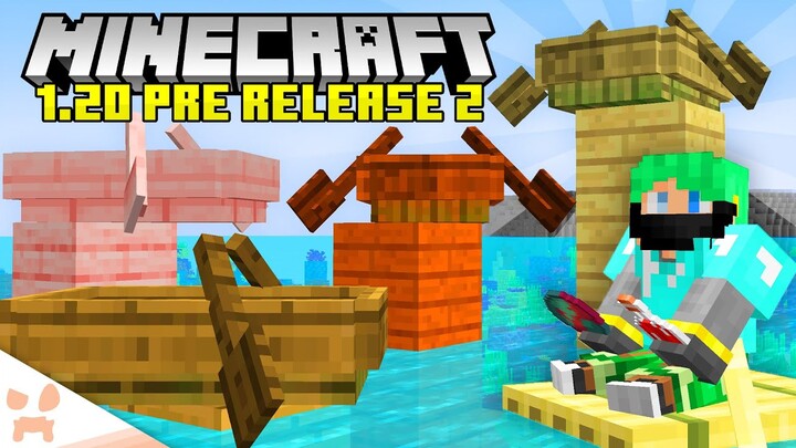 Boat Upgrade, Sniffers, Speedruns, & More! - Minecraft 1.20 Pre Release 2