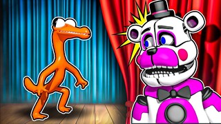 Using TOP SECRET Rainbow Friends in Roblox Hide & Seek with Shadow Freddy