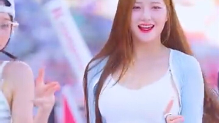 모델핏ㄷㄷ 제시믹스 피리춤 아웃송 김해리 치어리더 Kim Haeri Cheerleader ktwiz