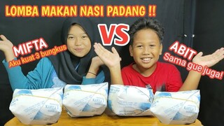 SIAPA YANG JAGO?❗BOCIL FREE FIRE LOMBA MAKAN NASI PADANG