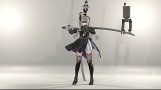 Demonstrasi beberapa fungsi model YoRHa-2β