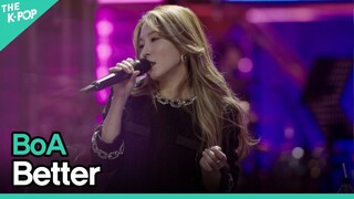 보아(BoA)-Betterㅣ라이브 온 언플러그드(LIVE ON UNPLUGGED) 보아(BoA)편 4K