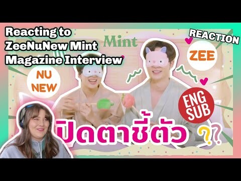 Reacting to ZeeNuNew Mint Magazine Thailand Interview - REACTION 🍑🍏