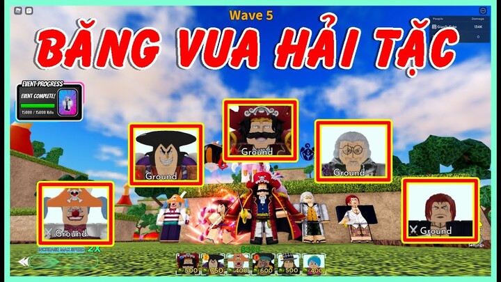 Thành Viên Của Băng Vua Hải Tặc Có Thể Mạnh Đến Mức Nào ?? | ALL STAR TOWER DEFENSE