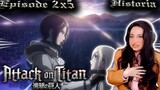 Film Instructor watches Attack on Titan 2x5 | "Historia" Review and Reaction