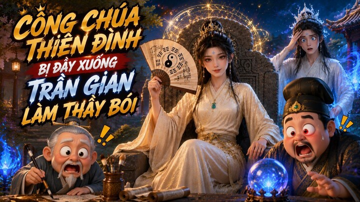 Công Chúa Thiên Đình Bị Đày Xuống Trần Gian Làm Thầy Bói | P01